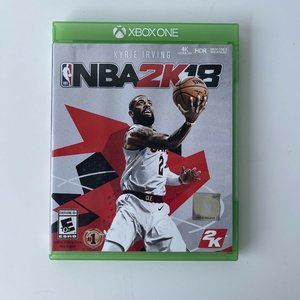 NBA 2k18 MICROSOFT XBOX ONE 1 4K MINT KYRIE IRVING